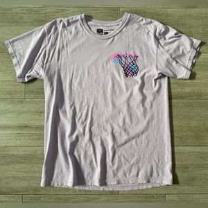 Men’s Court Culture Miami Heat ViceVersa Digi-Dunk Orchid Tee T-Shirt Sz L Large